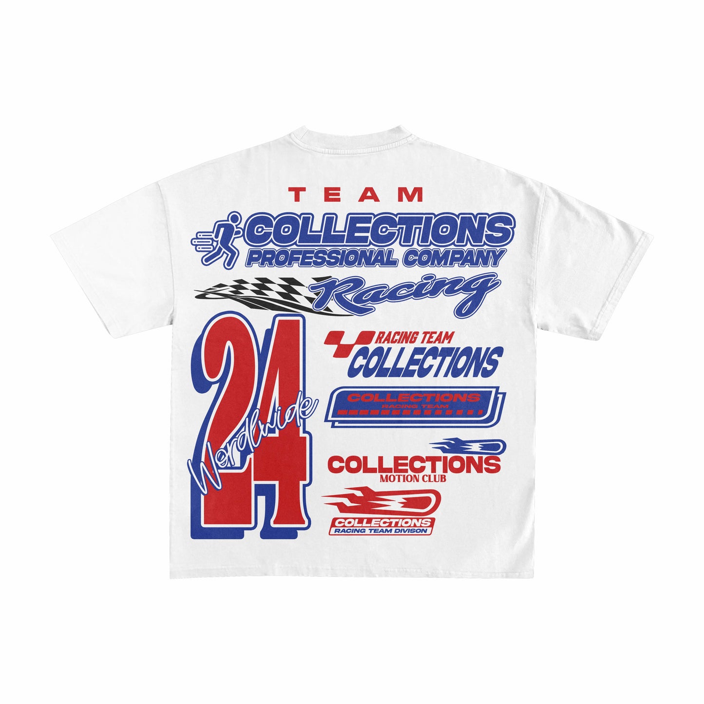 Overbranded Racing Tee